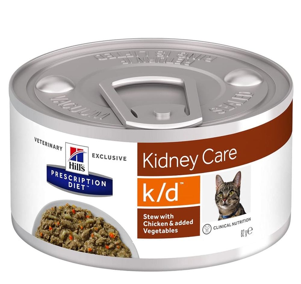 Hill's PD k/d ж/б 82г диет.корм д/кошек при заболеваниях почек Hill's PD k/d ж/б 82г диет.корм д/кошек при заболеваниях почек