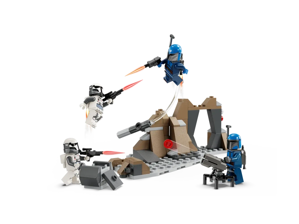 Конструктор LEGO Star Wars 75373 Боевой набор: Засада на Мандалоре
