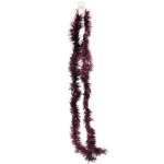 Мишура «Сияющая роскошь» 2 м 10,5 см, Бордовый