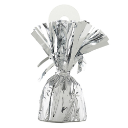 Грузик д/шара Конус серебряный 170гр.