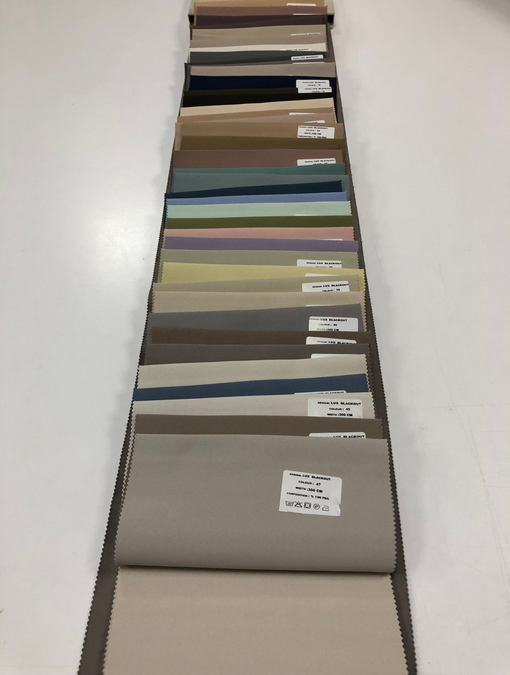 Портьерная ткань blackout двусторонний Aisa арт. Lux blackout (высота 300 см, Турция)