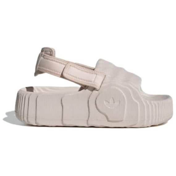 Кроссовки adidas originals Adilette 22 XLG Слипонные Бежевые Женские