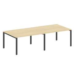 Метал Систем Переговорный стол (2 столешницы) на П-образном м/к БП.ПРГ-2.3