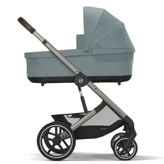Коляска 2 в 1 Cybex Balios S Lux 2025 (Stormy blue/Taupe)