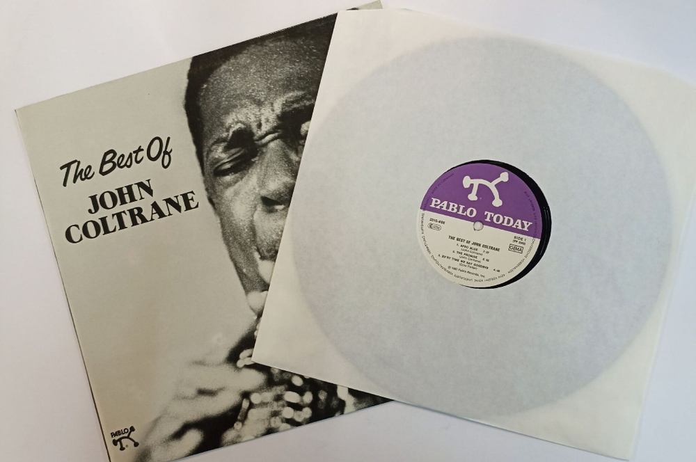 Винтажная виниловая пластинка John Coltrane The Best Of John Coltrane (Germany 1983)