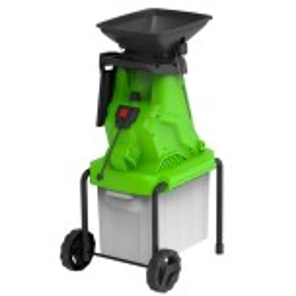 Измельчитель веток электрический GREENWORKS 2208007 с контейнером