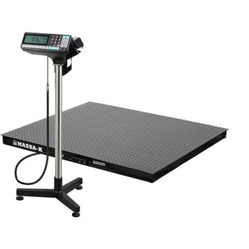 Весы платформенные МАССА-К 4D-PM-10/10-1000-RP с печатью этикеток