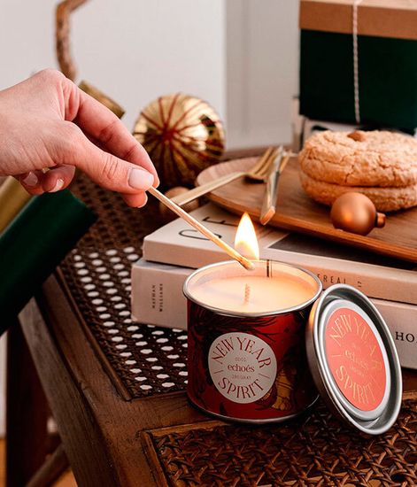 New Year Spirit, свеча travel New Beginnings collection, Echoes