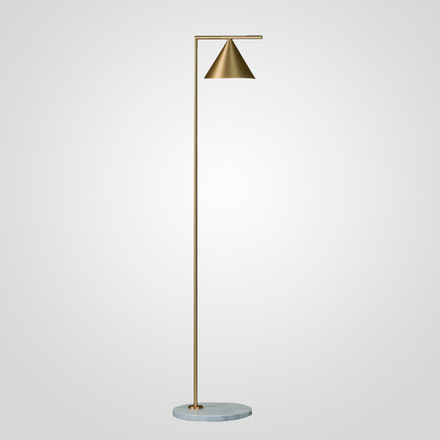 Торшер Captain Flint Cone Floor Lamp Капитан Флинт Gold By Imperiumloft