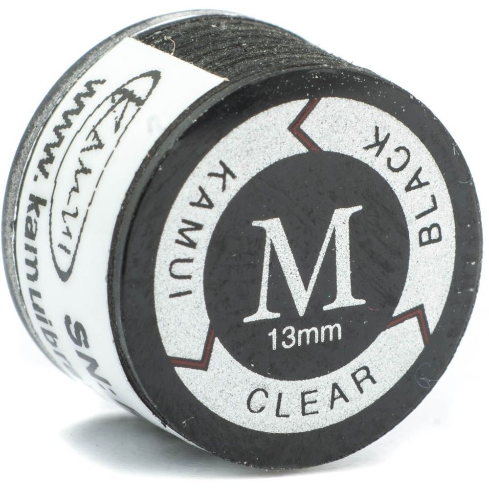 Наклейка для кия &quot;Kamui Clear Black&quot; (M) 13 мм