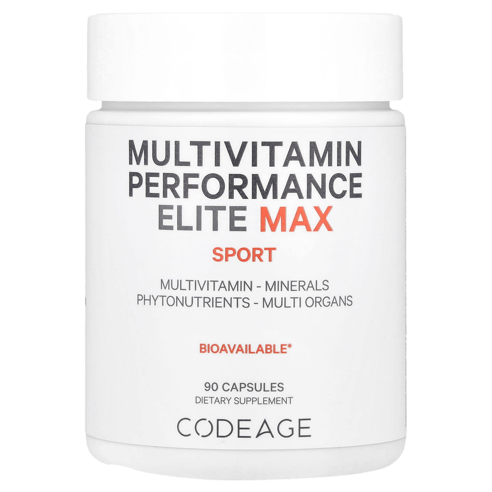 Codeage, Multivitamin Performance Elite Max, Sport, 90 капсул