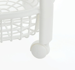 Полка для хранения овощей (3секции) на колесах М2730