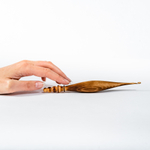 Деревянный крючок для вязания из древесины кедра 3.5 мм. K271