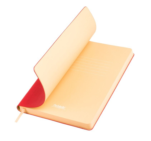 Ежедневник Latte NEW недатированный, красный/бежевый