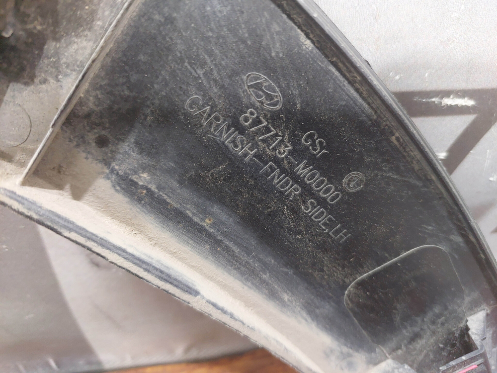 Накладка крыла переднего левого Hyundai Creta 1 (GS) 16-21 Б/У Оригинал 87713M0000