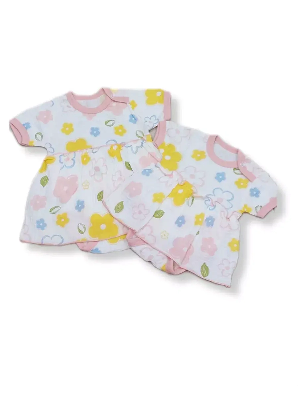 Платье-боди муслин для девочки летнее