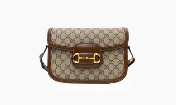 Сумка Gucci Horsebit 1955 Mini Bag "Beige/Brown"