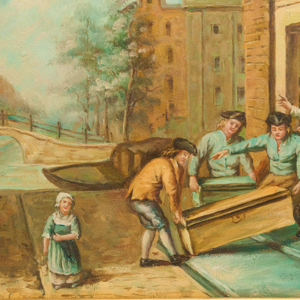 «Сцена старого города»