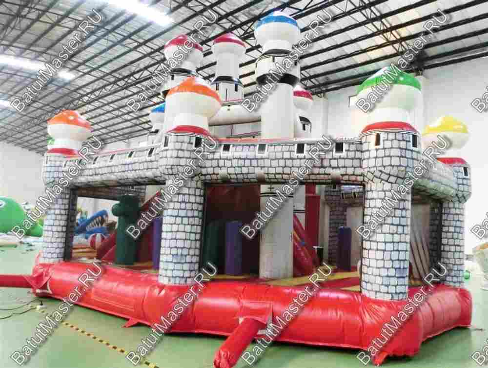 Коммерческий надувной батут "Замок"