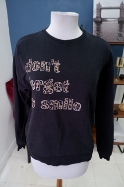 Свитшот Terranova c принтом 44 размер