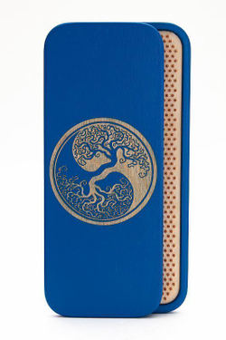 Доска садху Дерево инь-янь медные гвозди