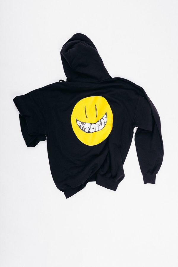 Худи SMILE Черный - фото 2