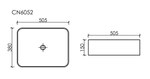 Раковина Ceramica Nova Element 50 см CN6052MW белая