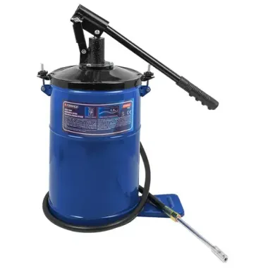 Нагнетатель смазки ручной, 10кг (длина шланга 1.5, внутр.Ø 210мм, внутр. высота 300мм) Forsage F-2096C MST