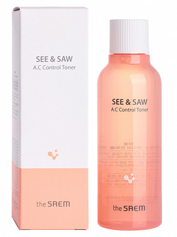 The Saem See & Saw A.C Control Toner тонер для жирной кожи