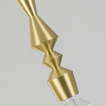 Крупногабаритный подвесной патрон в форме веретена из цельной металлической заготовки VERETENO