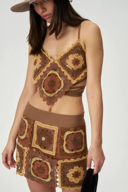 Мини-юбка Хиппи