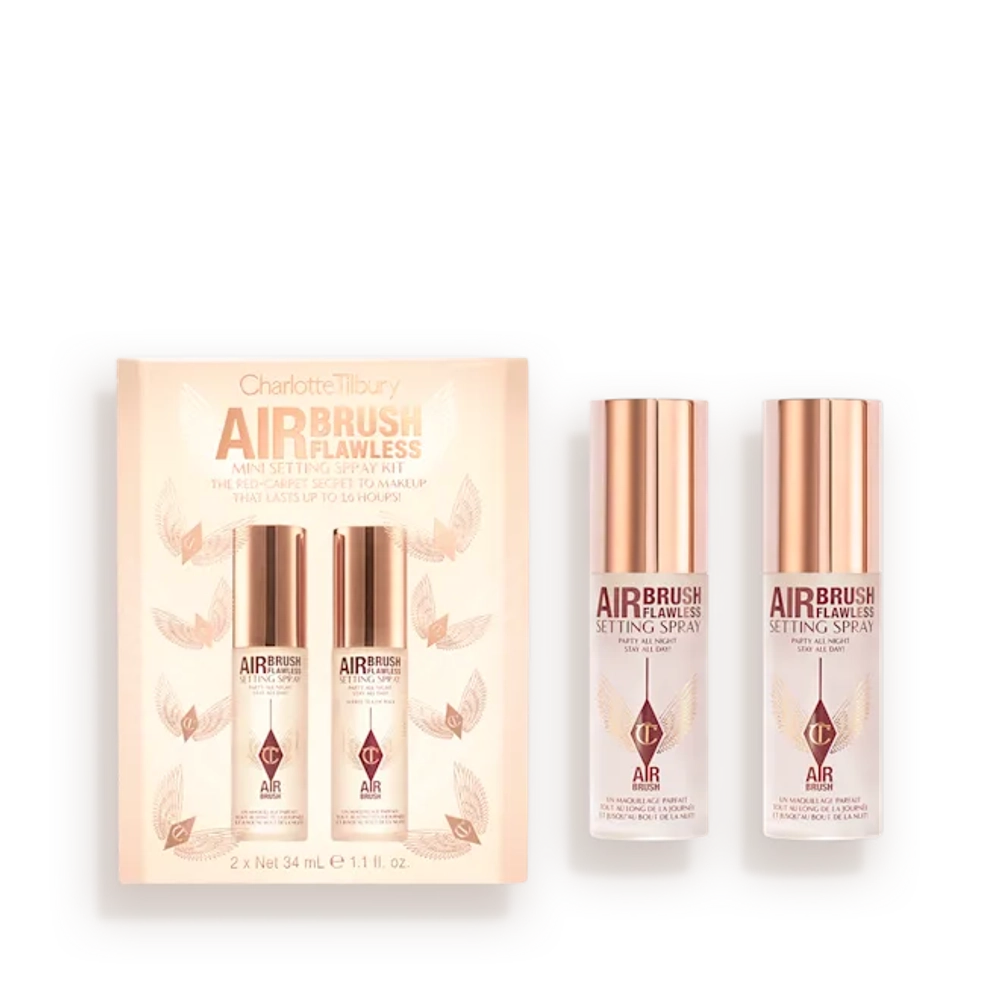 Набор мини фиксаторов Charlotte Tilbury Airbrush Flawless Mini Setting Spray Kit