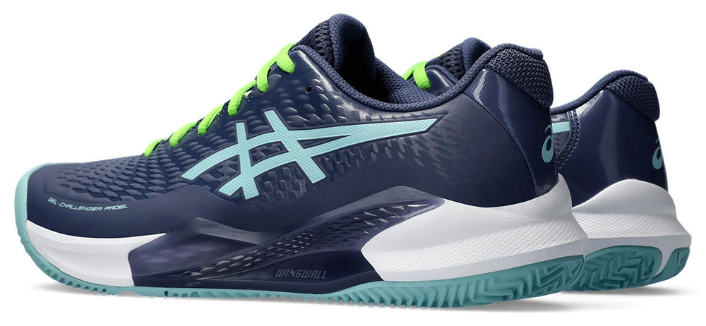 Мужские кроссовки для Падел Asics Gel-Challenger 14 Padel - thunder blue/teal tint