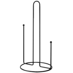 Держатель для бумажных полотенец сталь 16*30см VETTA (черный)