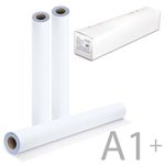 Рулон для плоттера, 610 мм х 45 м х втулка 50,8 мм, 90 г/м2, белизна CIE 146%, BRAUBERG, 110451