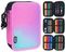 Penal \ Пенал \ Pencil bag 3-DECKER PENCIL CASE CONT.SUNSET PINK