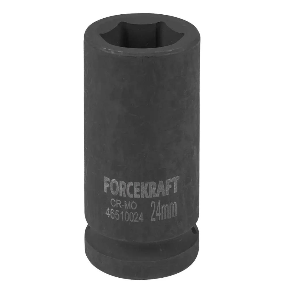 Головка ударная глубокая 3/4'', 24мм (6гр.) FORCEKRAFT FK-46510024