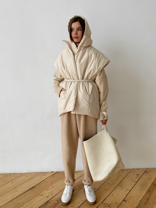 ЖИЛЕТ КАРТИ ПЕСОЧНЫЙ (Песочный XXS-XS)