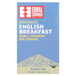 Equal Exchange, Organic English Breakfast, черный чай, 20 чайных пакетиков, 40 г (1,41 унции)