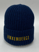 Шапка BIKKEMBERGS Синий меланж/Желтая вышивка: BIKKEMBERGS Мальчик