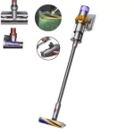 Пылесос Dyson V15 Detect Extra SV47, синий/никель (Blue/Nickel)