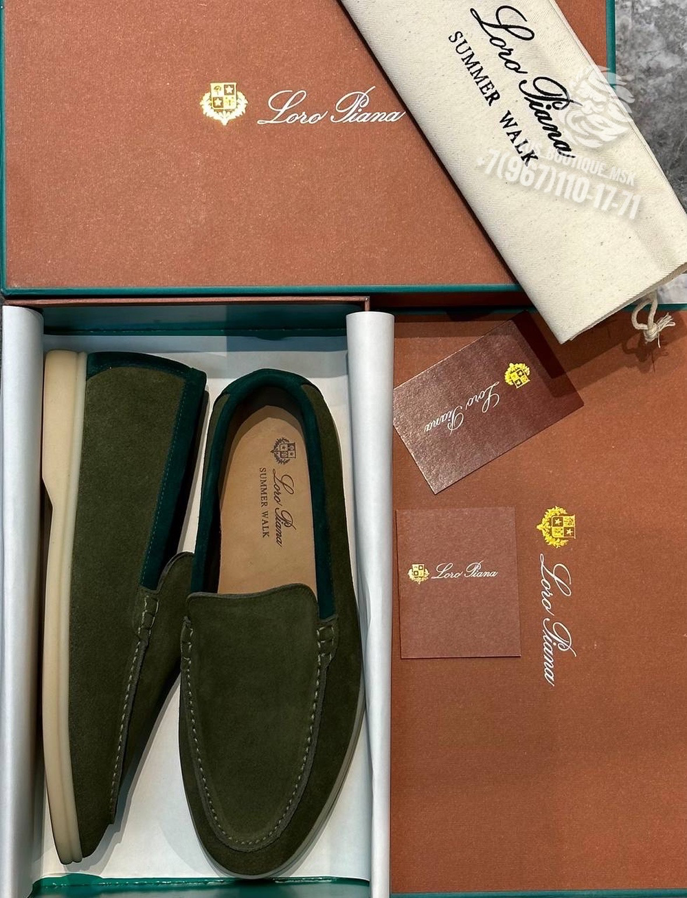 Лоферы Loro Piana Summer Walk