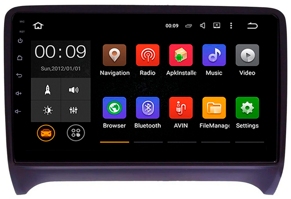 Магнитола для AUDI TT 2006-2014 (8J) - Roximo RX-3606 Android 13, ТОП процессор, 8/128, SIM-слот