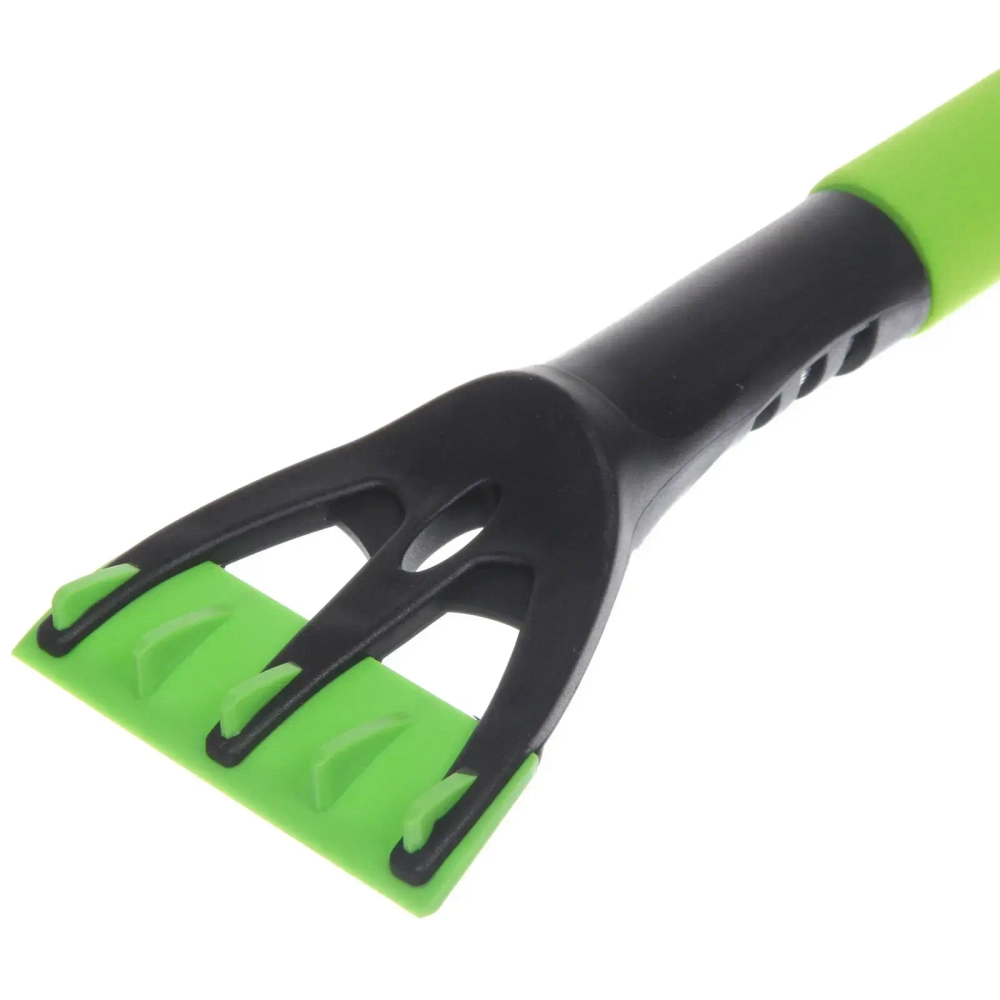 Щетка автомобильная WA-B203, 60 см, со скребком 10 см, зеленый ворс