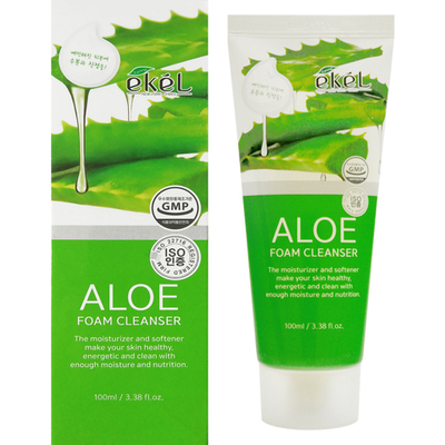 EKEL Пенка д/умывания "Алое" 100мл.