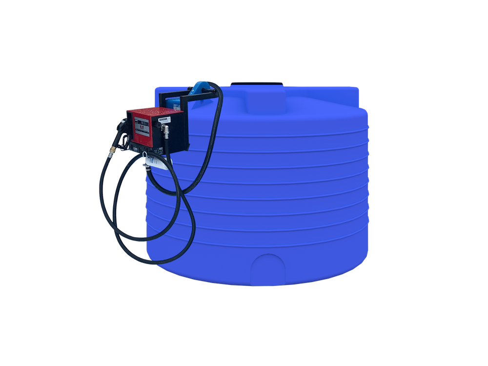 Стационарная Мини АЗС PT-V5000 Политим 60 л/мин 5000 л. 220В (1820x1820x2135см;синий) - арт.560836