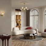 Люстра на штанге Maytoni DYNASTY MOD402PL-L20BS3K