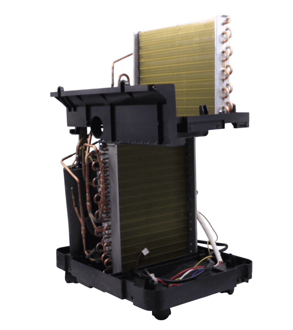 Компрессор ASM130V01UDZ мобильного кондиционера Electrolux EACM-12 MQ/N3 в сборе