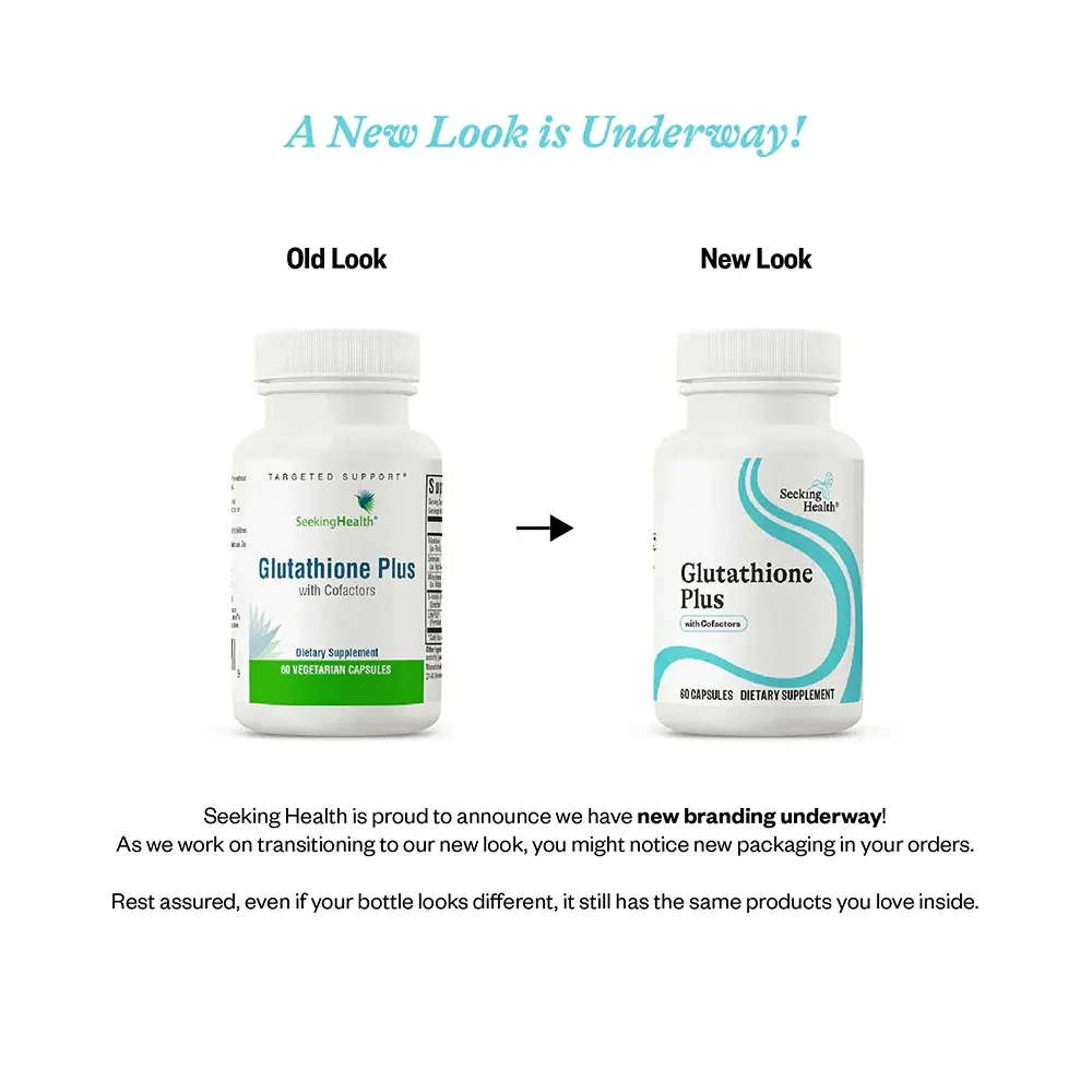 Glutathione Plus 60 капсул Seeking Health