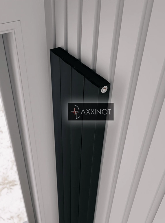 Axxinot Barkas V 1000 - вертикальный алюминиевый радиатор высотой 1030 мм